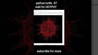 python pattern  #turtle