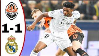 Shakhtar Donetsk vs Real Madrid 1-1 Highlights & All Goals 11-10-2022 English Commentary