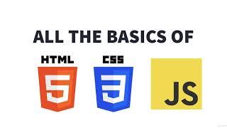 Learn the basics of HTML, CSS and JavaScript - learn Web Development