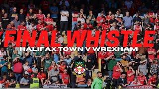 FINAL WHISTLE | Halifax Town v Wrexham