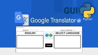 how to create translator using python | python tkinter project 2.0