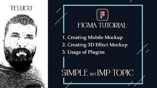 Important Plugins in Figma | Figma Telugu Tutorial