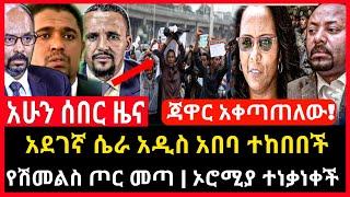 ሰበር ሰበር - አዲስ አበባ ተከበበች | የሽመልስ ጦር ገባ | ጃዋር ጉድ አመጣ Abel birhanu Mereja tv Feta Daily news ethio news