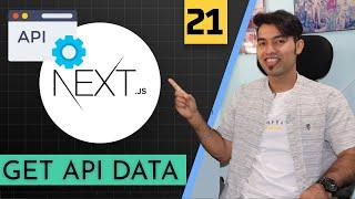 Rest API | Next.JS  GetStaticProps() for Data Fetching | Next.JS Tutorial In Hindi #21