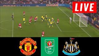 ????LIVE : Newcastle United vs Manchester United | Carabao Cup 2023 | Pes 21 Gameplay