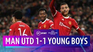 Man Utd v Young Boys (1-1) | Greenwood scores stunning acrobatic goal | Champions League Highlights