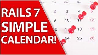 Create A Simple Calendar In Ruby On Rails 7