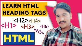 html heading tags | learn HTML Heading tags | heading tags in HTML | HTML tutorial