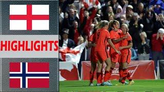 England vs Norway Highlights & All Goals | Friendly International Women | 11.15.2022