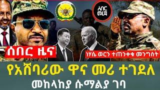 ሰበር ዜና - የአሸባሪው መሪ ተገደለ | መከላከያ ሶማልያ ገባ | ነሃሴን ተጠንቀቁ Ethiopian Breaking News Abel birhanu Zehabesha