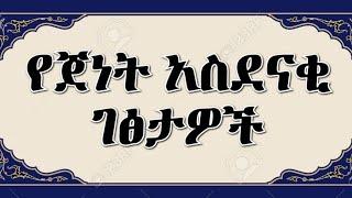 የጀነት አስደናቂ ገፅታዎች | Ustaz M.amin Abadr | Amharic dawa| minber tv |bilal media #Ethiopia