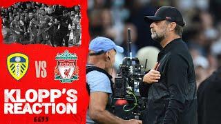 Klopp's Reaction: Harvey Elliott update, performance and Bielsa | Leeds Utd vs LIverpool