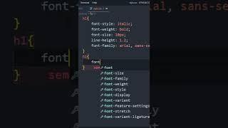 اختصارات CSS ...هتسهل عليك كتير Font