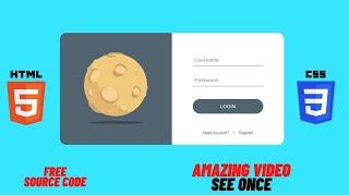 login form in html and css | How To Create Login Form In HTML and CSS | Login Form with Source Code