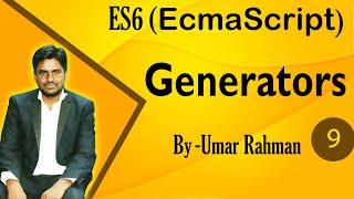 9. Generators in Javascript (ES6) | JavaScript Tutorial In Hindi | #acesoftechacademy #Generators