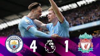 Manchester City vs Liverpool 4-1 Extended Highlights & All Goals - Premier League 2023