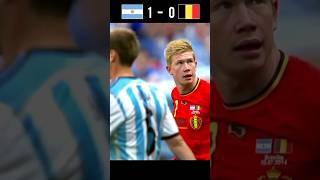 Argentina vs Belgium 2014 FIFA World Cup Quarter final Highlights #shorts#football#youtube