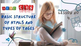 Structure of HTML Page(HTML and CSS tutorial 4)|Html and css tutorials for beginners in Hindi