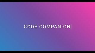 Text Typing Animation Effect Using HTML/CSS | @Code Companion