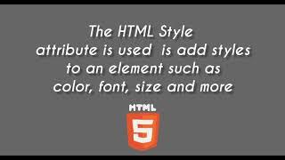 Basic HTML styles || Style tag with media attribute - html 5 tutorial