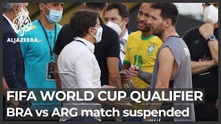 Brazil-Argentina World Cup qualifier halted over COVID protocols