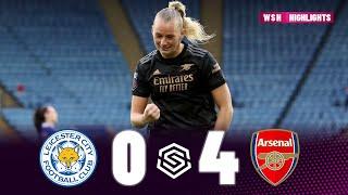 Arsenal vs Leicester City | Highlights | FA Women's Super League 06-11-2022