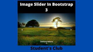 Image Carousel Effect In Bootstrap 3 | Image Slider In Bootstrap 3 | Tutorial #16