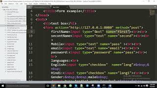 HTML Submit Button | Learn HTML part 21 | HTML Tutorial For Beginners | Web Using HTML