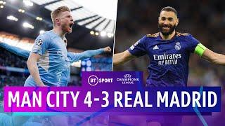 Man City v Real Madrid (4-3) | ALL-TIME CLASSIC AT THE ETIHAD! | Champions League Highlights