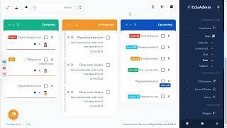 Education Dashboard Bootstrap 5 Admin Template with RTL SemiDark  Theme