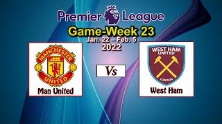 Epl fixtures today | Week 23 - JAN. 22 - FEB 5, 2021 | premier league, epl, epl highlights, football