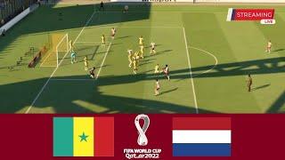 Senegal vs Holland LIVE | FIFA World Cup 2022 - Group A - Round 1 | Full Match LIVE Today