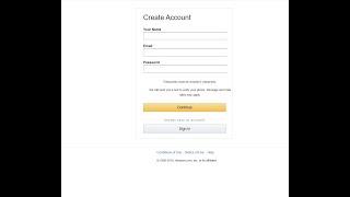 Build a Amazon Login & Register Page UI Clone in HTML5 & CSS3 Full Source Code