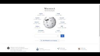 Build a Wikipedia Home Page UI Layout Clone in Browser Using HTML5 & CSS3