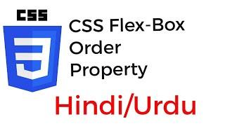 CSS Flex Box with order Property in Hindi/Urdu