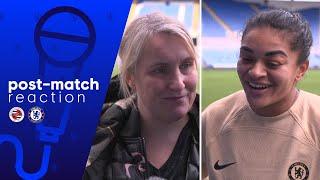 "MADE CHANGES, EVERYONE ADAPTED" | Emma Hayes & Jess Carter | Reading v Chelsea Womens' FA Cup