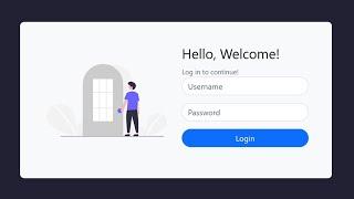 Create a Responsive Login Form with HTML, CSS and Bootstrap - DevvLab [ 2022 ]