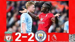 Liverpool vs Manchester City 2-2 | All Goals & Highlights | Premier League 2021/22 | Matchday 7