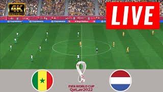 Senegal vs Netherlands Live Match Preview  World Cup Qatar 2022  Watch Along