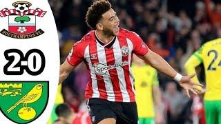 Southampton vs Norwich 2-0 | Full Match Highlights | Premier League Highlights | Pes 21 Gameplay