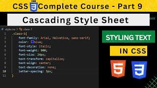 STYLE TEXT WITH CSS | TEXT DECORATION LINE, COLOR, STYLE, THICKNESS IN CSS | CSS TUTORIAL