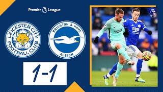 Leicester vs Brighton 1-1 Highlights | Premier League - 2021/2022