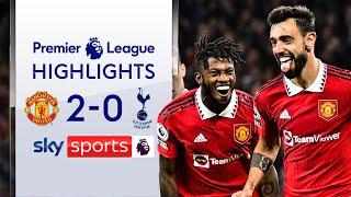 Ten Hag's Reds outplay Conte's Spurs ???? | Manchester United 2-0 Tottenham | Premier League Highlig