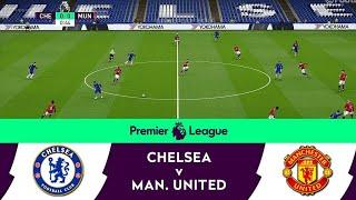 Man United vs Chelsea | English Premier League 2022 | Football Live | Pes 21 Gameplay