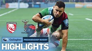 Gloucester v Harlequins - HIGHLIGHTS | Late Scoring in Close Game! | Premiership 2021/22