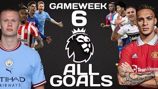 PREMIER LEAGUE | GAMEWEEK 6 HIGHLIGHTS ????| ALL GOALS ⚽⚽ as Man Utd end Arsenal's perfect record