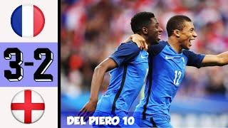 France vs England 3-2 All Goals and Highlights