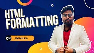 Html Formatting | Module 6 | Html5 Course in Tamil