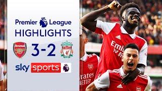 Saka & Martinelli star as Arsenal edge THRILLER! | Arsenal 3-2 Liverpool | Premier League Highlights