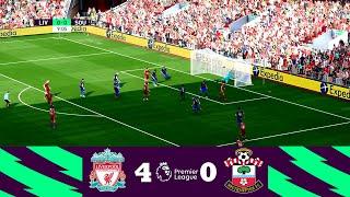 Liverpool vs Southampton 4-0 | Premier League 2021/22 | Match Highlights